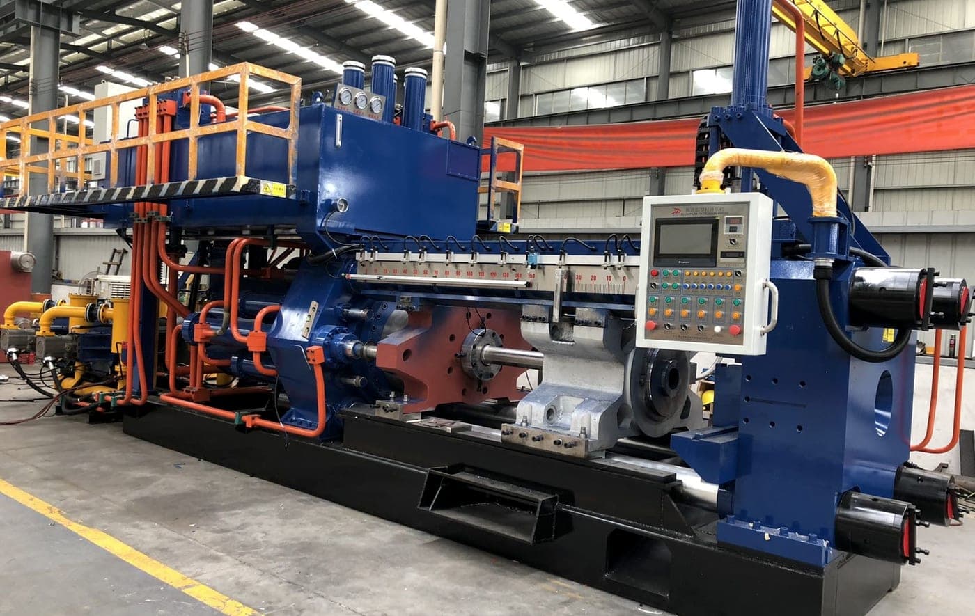 Hydraulic extrusion press