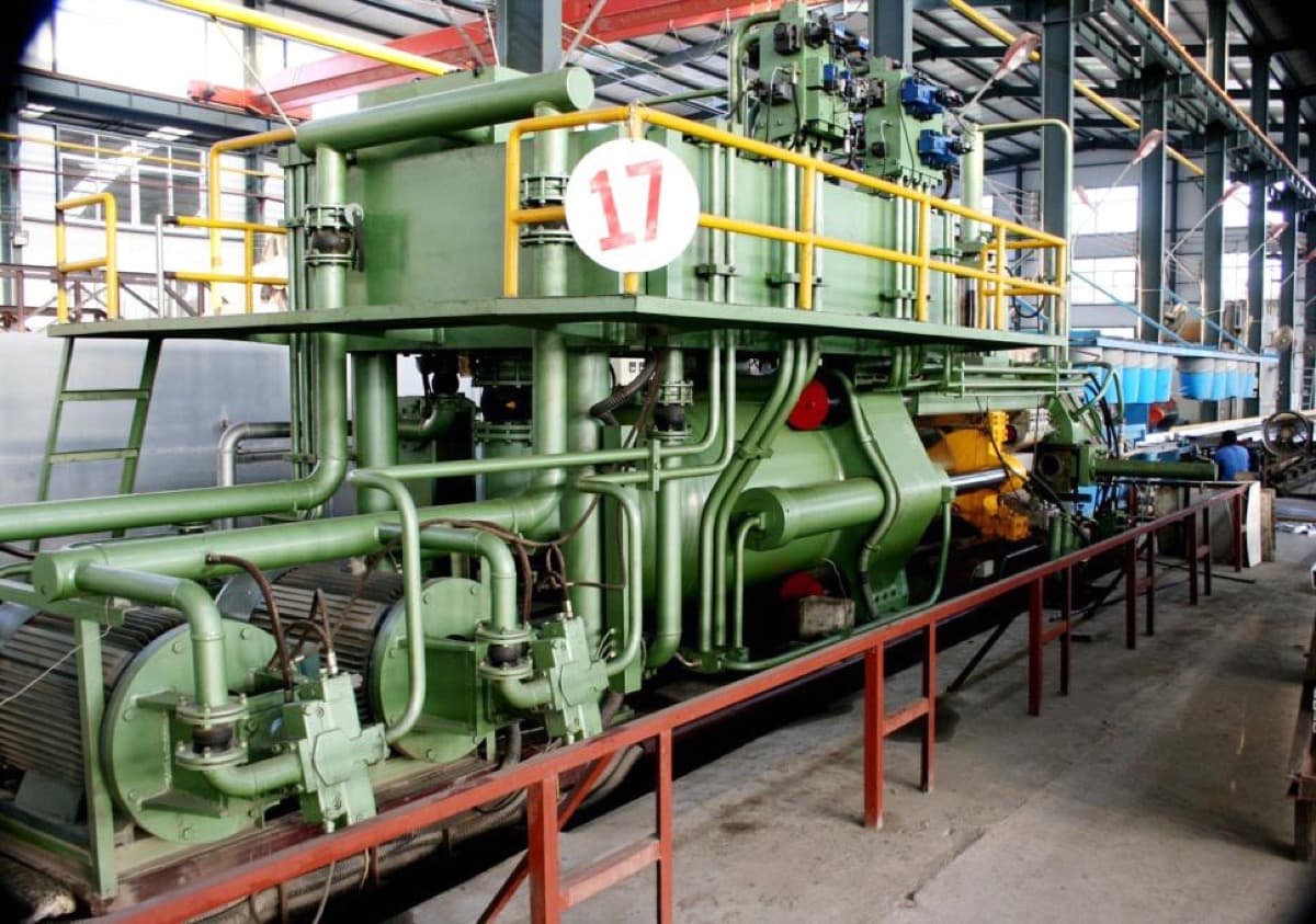 Extrusión de aluminio — CBM Global factory, Shandong