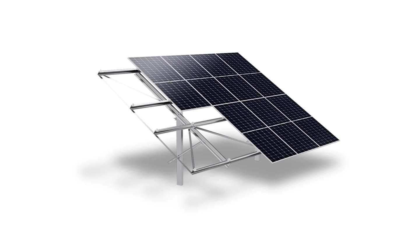 Estructura sobre suelo — Sistemas de montaje / estructura, Marcos y estructuras de montaje para paneles solares