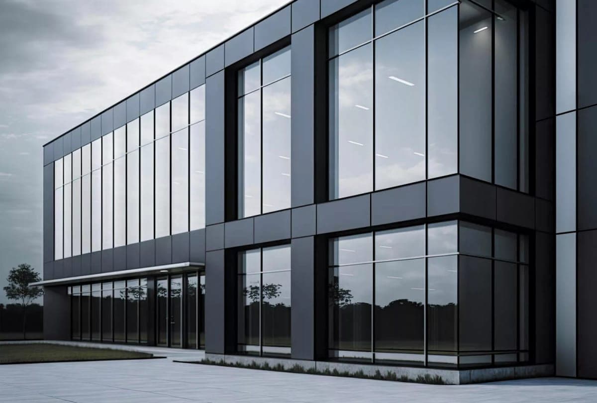 Commercial glazing — System window / door profiles application